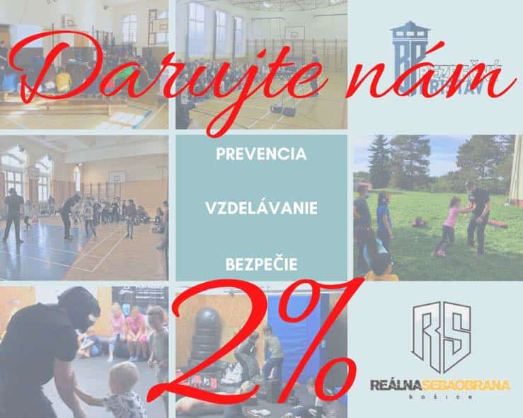 Bezpečný prístav Reálna sebaobrana Košice 2%