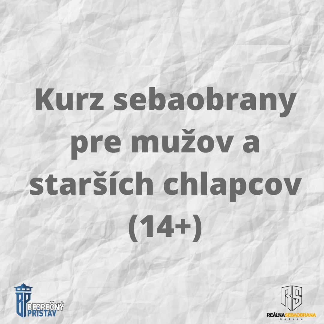 Kurz sebaobrany pre mužov a starších chlapcov (14+)